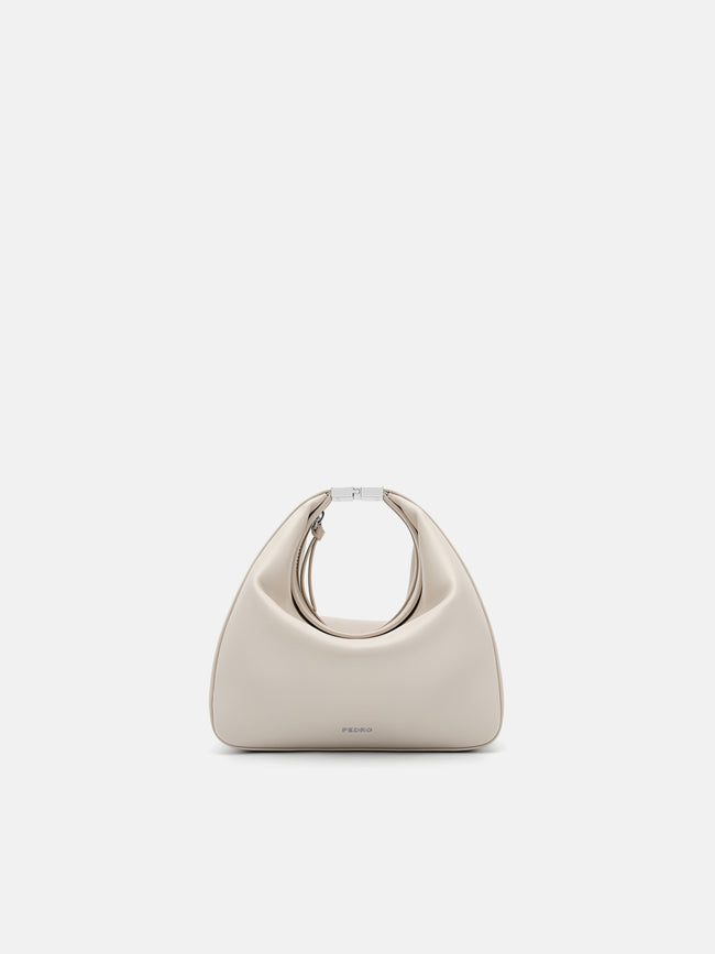 PEDRO Jatte Crescent Bag- Chalk
