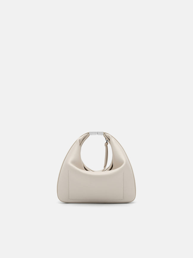 PEDRO Jatte Crescent Bag- Chalk