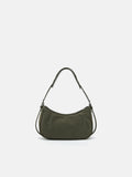 PEDRO Helix Buckle Shoulder Bag- Olive