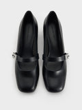 CHARLES & KEITH Women Lando Mary Jane Pumps_Black