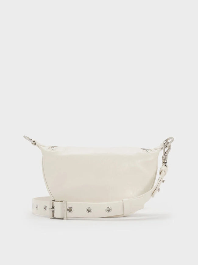 Philomena Half-Moon Crossbody Bag_Cream