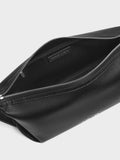 CHARLES & KEITH Women Larsen Buckle-Strap Slouchy Shoulder Bag_Noir