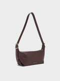 CHARLES & KEITH Women Larsen Buckle-Strap Slouchy Shoulder Bag_Plum