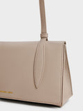 CHARLES & KEITH Women Allyn Shoulder Bag_Taupe