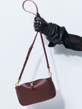 CHARLES & KEITH Women Adalyn Chain Shoulder Bag_Wineberry Red