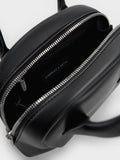 CHARLES & KEITH Women Nelly Bowling Bag_Noir