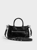 CHARLES & KEITH Women Antonella Chain Tote Bag_Noir