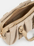CHARLES & KEITH Women Britton Top Handle Tote Bag_Nutmeg Beige