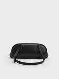 CHARLES & KEITH Women Nelly Elongated Shoulder Bag_Noir