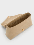 CHARLES & KEITH Women Lilibet Chain-Strap Bag_Nutmeg Beige
