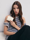 CHARLES & KEITH Women Allyn Small Wallet_Cream