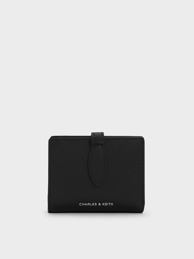 CHARLES & KEITH Women Allyn Small Wallet_Noir