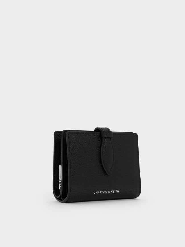 CHARLES & KEITH Women Allyn Small Wallet_Noir