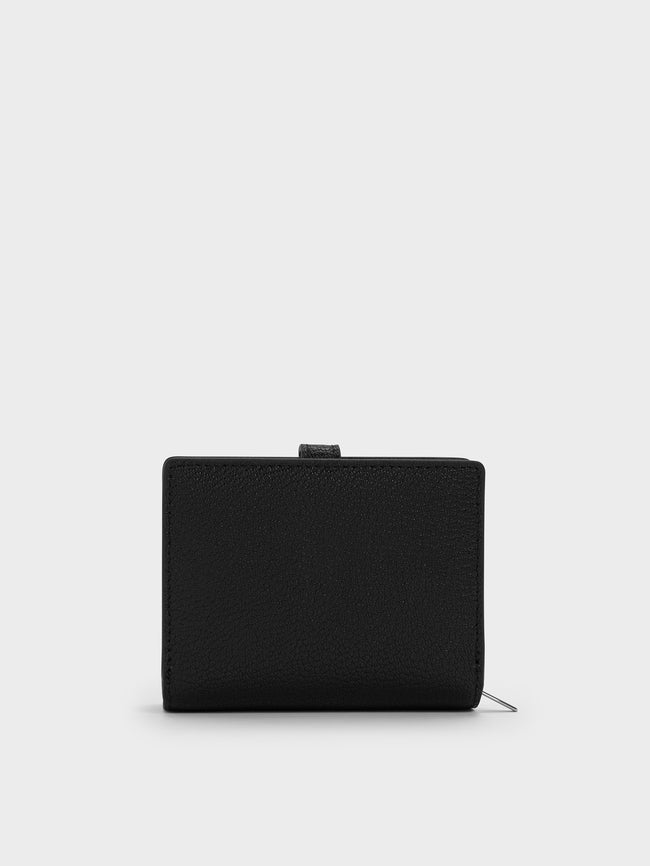 CHARLES & KEITH Women Allyn Small Wallet_Noir