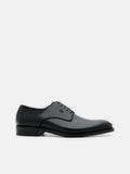 PEDRO Patent Leather Derby Shoes - Black