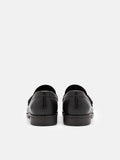 PEDRO Altitude Embossed Leather Loafers -Dark Brown