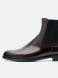 PEDRO Chace Leather Chelsea Boots- Dark Brown