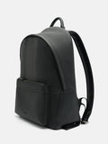 PEDRO James Leather Backpack- Black