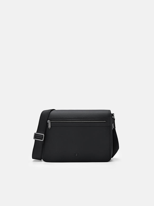 PEDRO Messenger Bag- Black