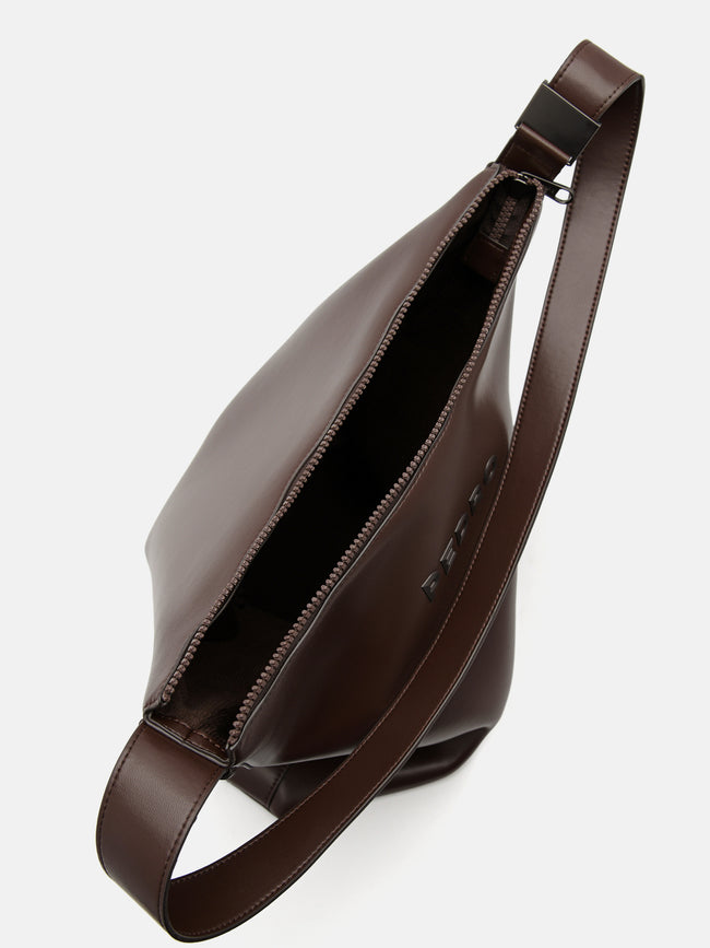 PEDRO Crossbody Bag- Dark Brown