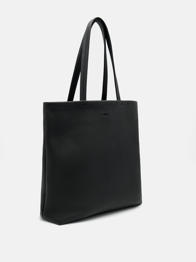 PEDRO Asher Leather Tote Bag- Black