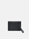 Pedro Leather Clutch Bag- Black