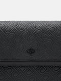 Pedro Leather Clutch Bag- Black