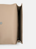 Pedro Leather Clutch Bag- Sand