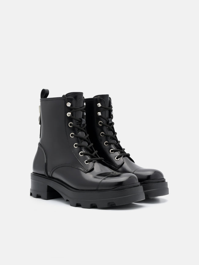 PEDRO  Leather Boots - Black