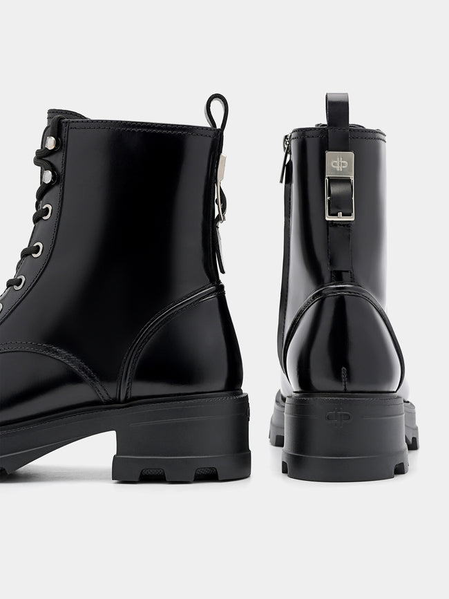 PEDRO  Leather Boots - Black