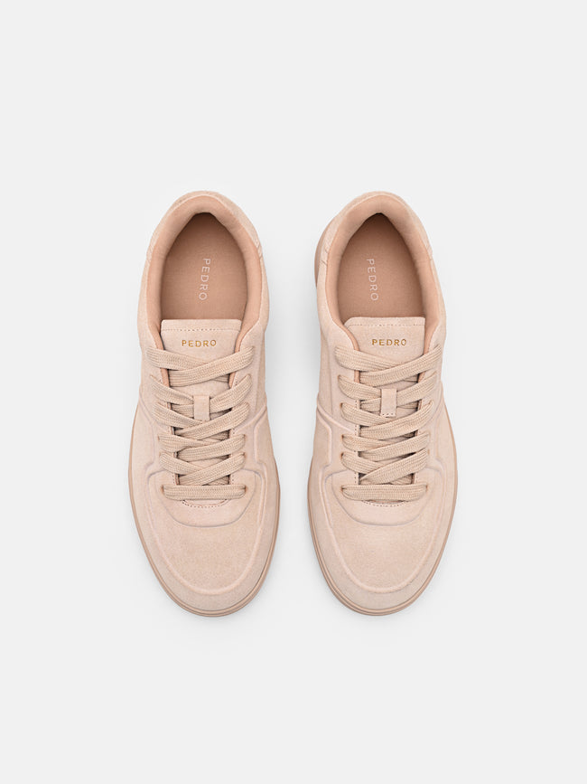 PEDRO Fleet Suede Sneakers - Blush