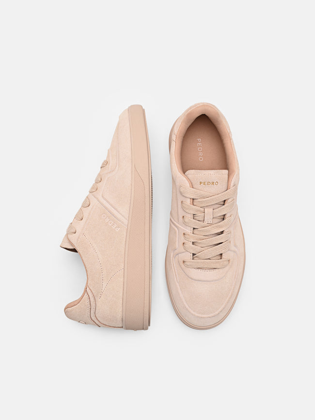PEDRO Fleet Suede Sneakers - Blush