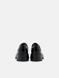 PEDRO  Leather Loafers- Black