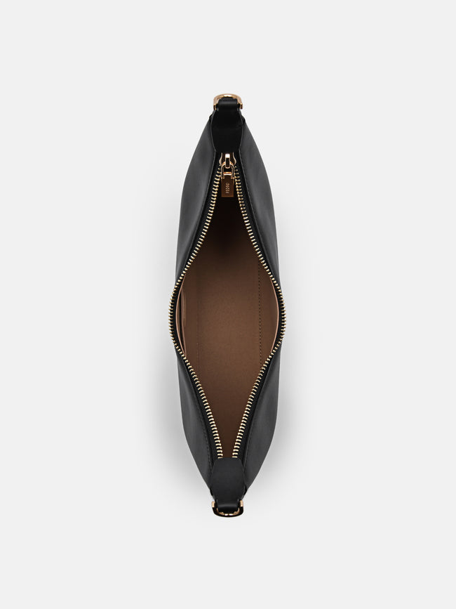 PEDRO Leather Hobo Bag- Black