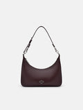 PEDRO Leather Hobo Bag- Wine