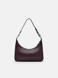 PEDRO Leather Hobo Bag- Wine