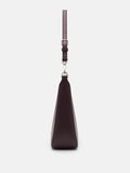 PEDRO Leather Hobo Bag- Wine