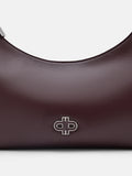 PEDRO Leather Hobo Bag- Wine