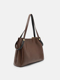 PEDRO Stirrup Tote Bag- Dark Brown
