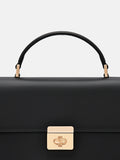 PEDRO  Leather Handbag- Black