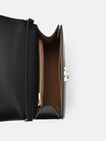 PEDRO  Leather Handbag- Black