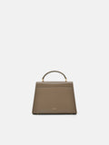 PEDRO  Leather Handbag- Taupe