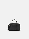PEDRO Leather Bowling Bag- Black