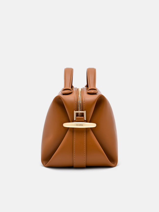 PEDRO Lia Bowling Bag- Cognac