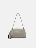 PEDRO Tassel Shoulder Bag-Taupe