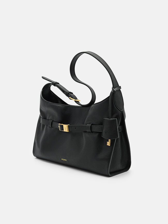 PEDRO Shoulder Bag- Black