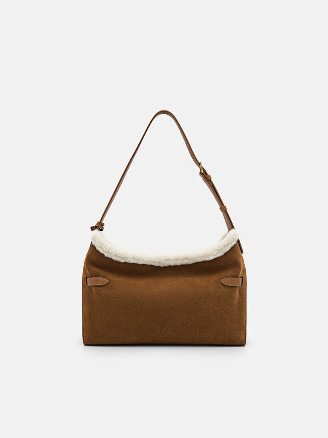 PEDRO Shoulder Bag- Cognac