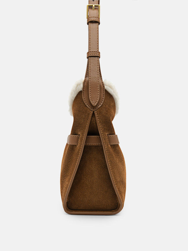 PEDRO Shoulder Bag- Cognac