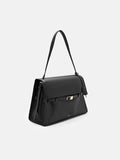 PEDRO Large Shoulder Bag- Black