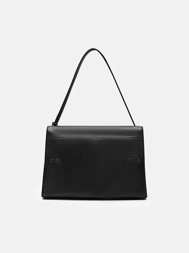 PEDRO Large Shoulder Bag- Black